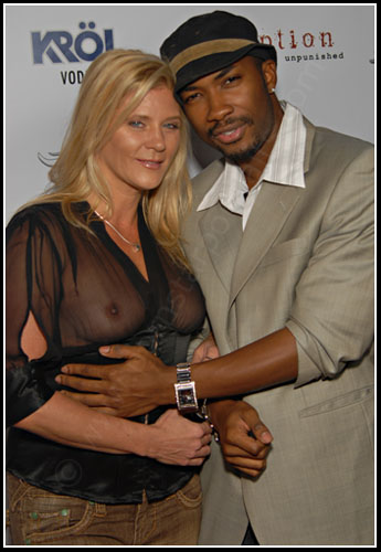 Ginger Lynn and Tee Reel at the Corruption Release Party