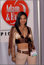 Mika Tan at Adam and Eve Booth 2007 AEE