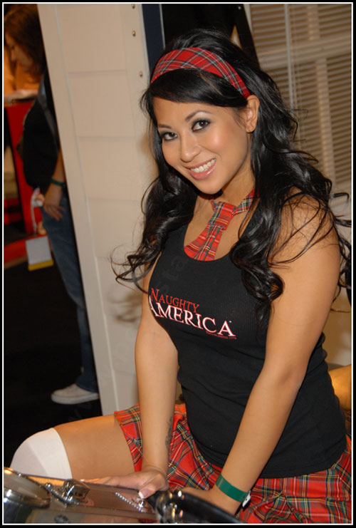 Gianna Lynn at the 2008 Adult Entertainment Expo