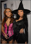 Ava and Mia Rose at Heaven and Hell Halloween Bash '07