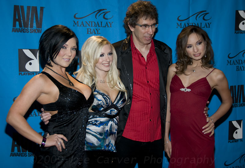 Claire Dames, Kylee Reese, Rodney Moore and Amber Rayne at 2009 AVN Adult Movie Awards