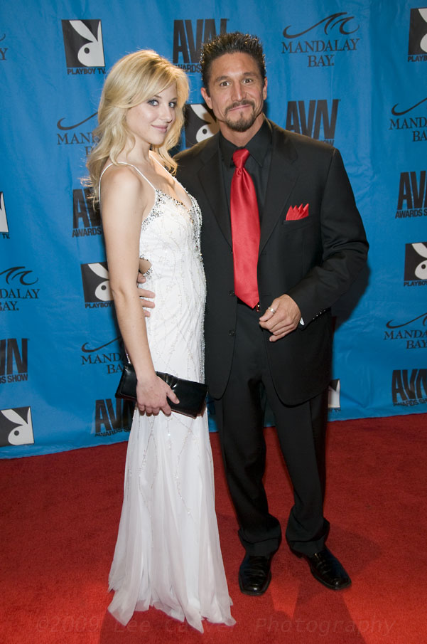 Tommy Gun and ? at 2009 AVN Adult Movie Awards