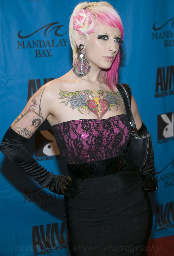 Jessie Lee at 2009 AVN Adult Movie Awards