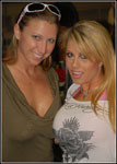 Devon Lee and Brooke Haven at the Coming Home Release Party