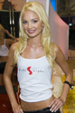 Franziska Facella at the 2009 Adult Entertainment Expo for Silver Sinema Image courtesy of Michael Saint